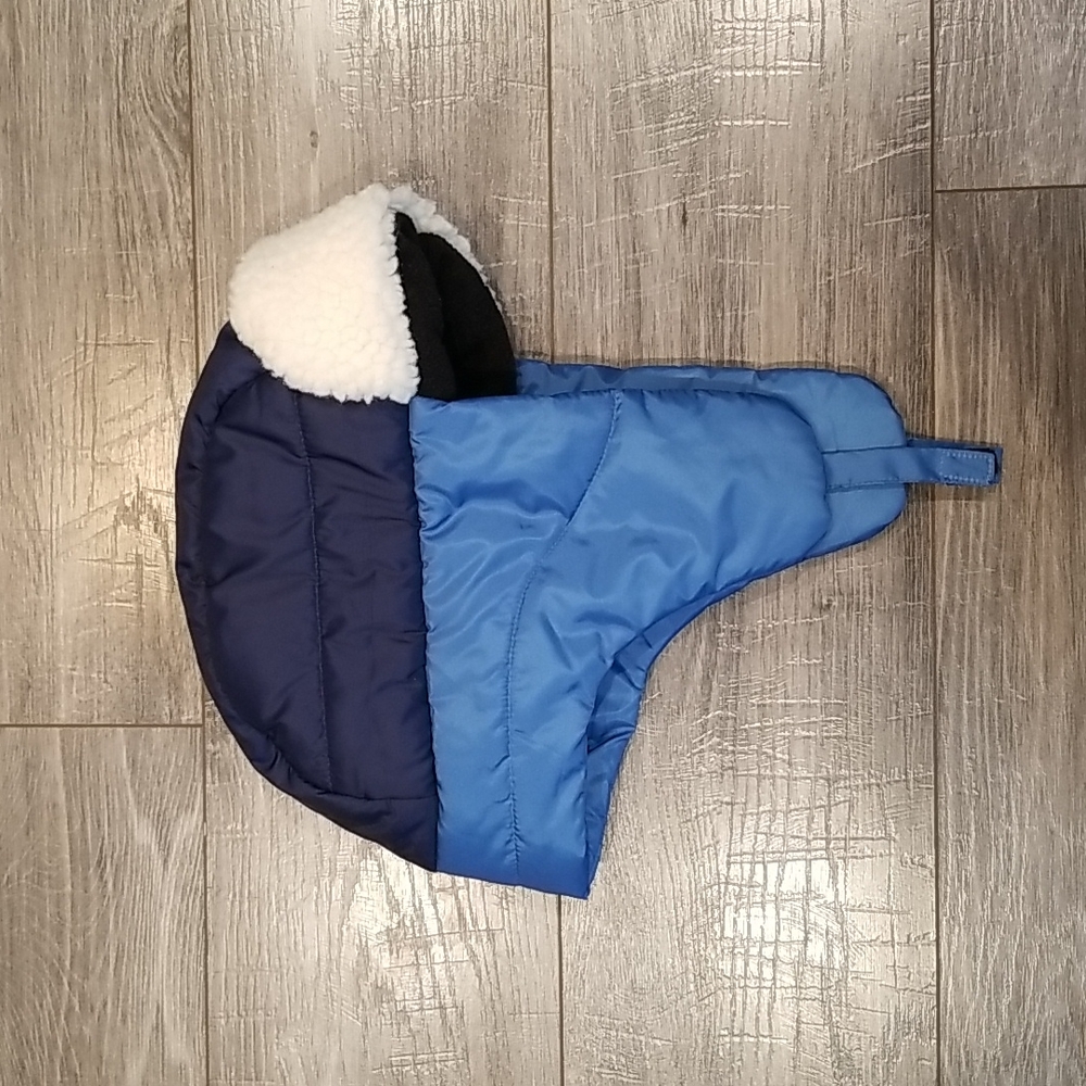 There Abouts Boys sz M/L Winter Hat w/velcro under the chin straps used cond.